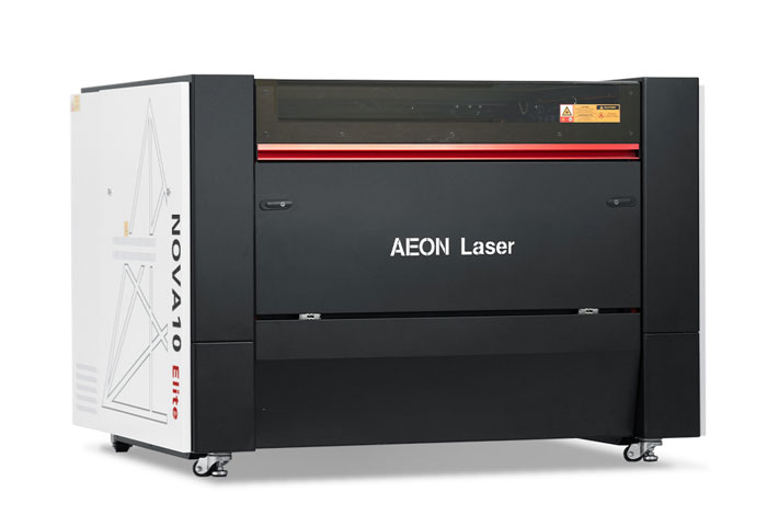 Aeon Nova10 S 韩国三级在线观看  Professional CO2 Laser Cutter and Engraver three-quarter view