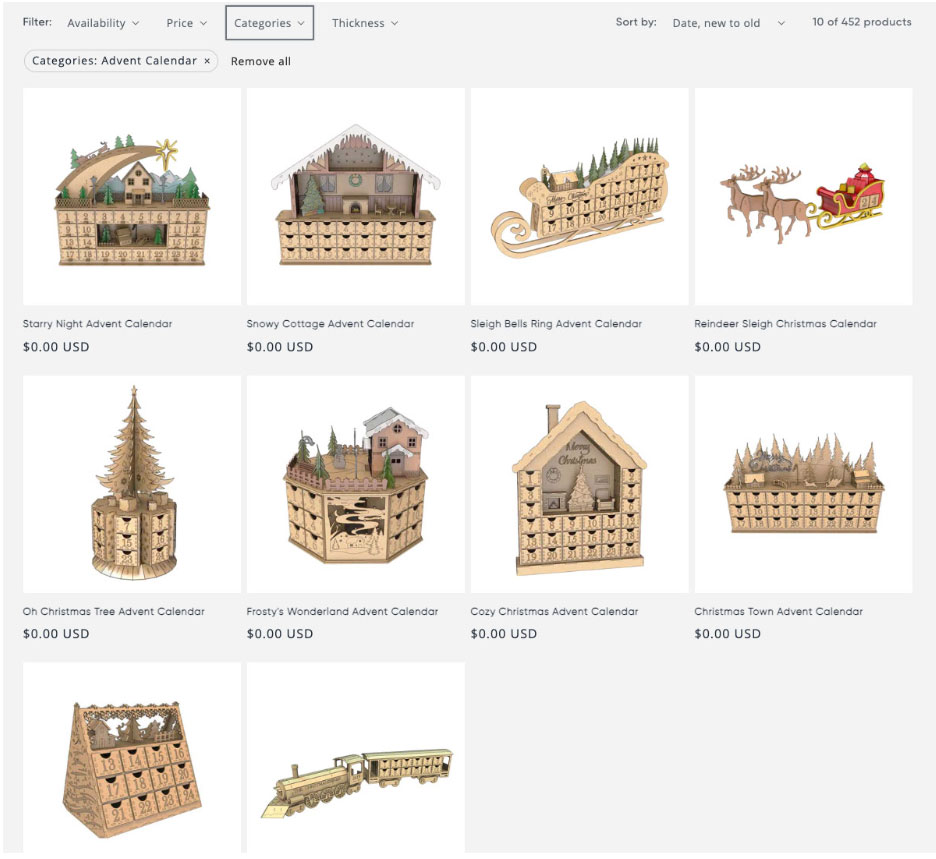 categories